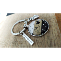 Sleutelhanger voor juf | juf bedankt | kado juf
